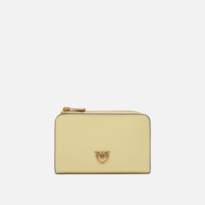 Portafoglio mini in pelle con Love Birds