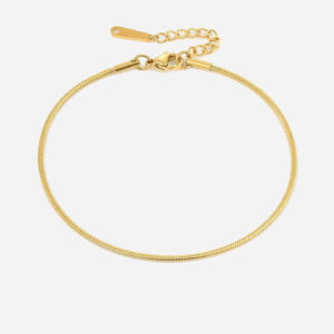 Shanileigh | Różowa Cavigliera w Złocie 18K