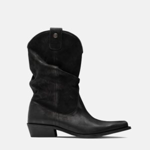 COFFIN BOOTS - BLACK