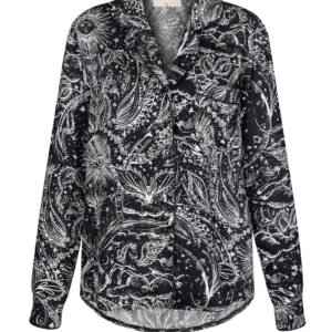 KOSZULA SIESTA PYJAMA BLACK